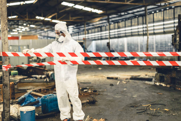Professional Trauma Scene Cleanup technician working in Graham, WA